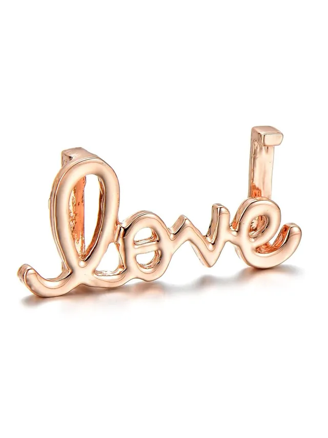 princely-london-love-charm-rosegold-edelstahl-mesh-10-mm image 1