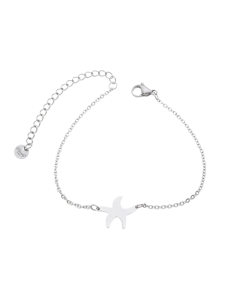 princely-london-starfish-armband-silber-edelstahl-verstellbar image 1