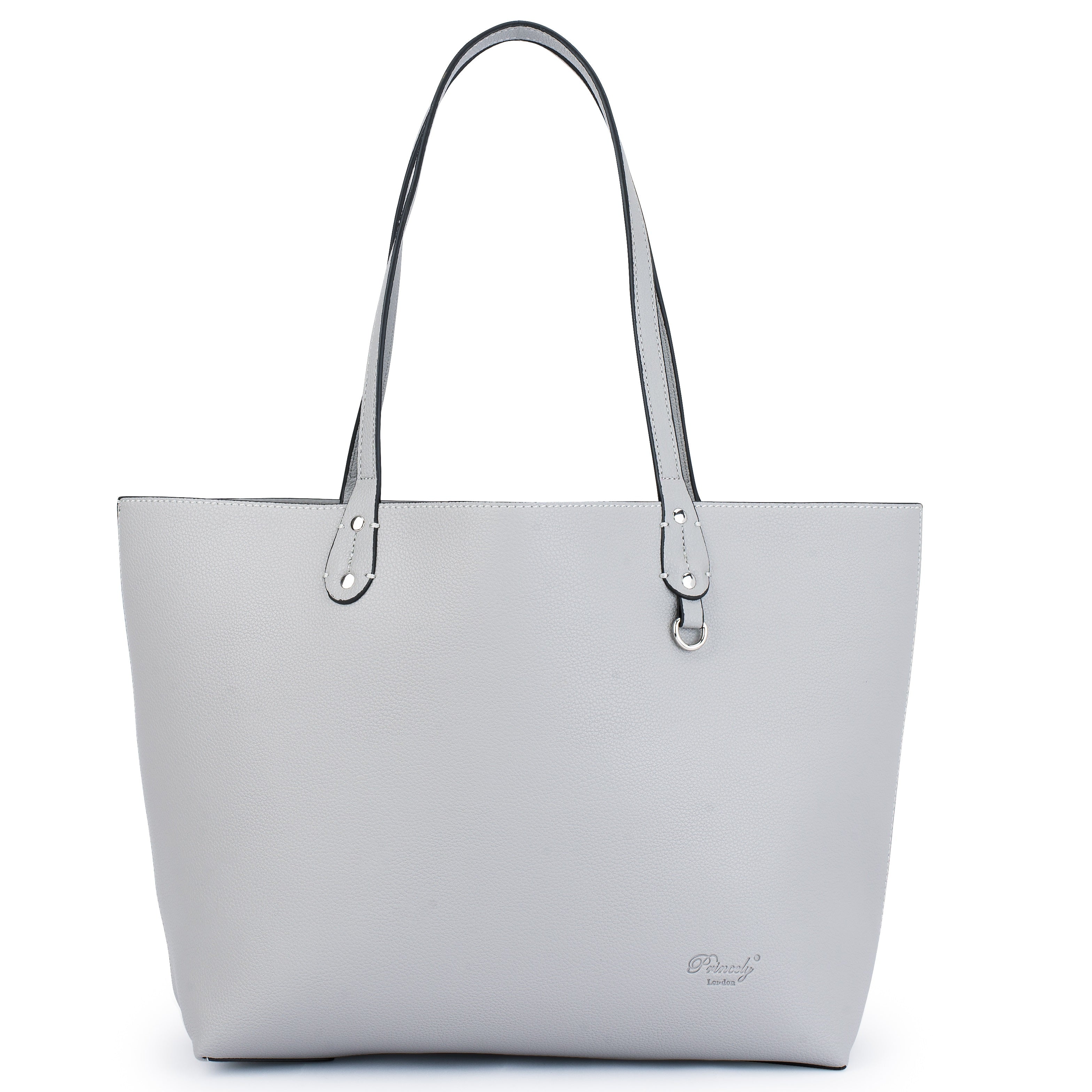 princely-london-lena-shopper-grau-mit-innentasche image 1