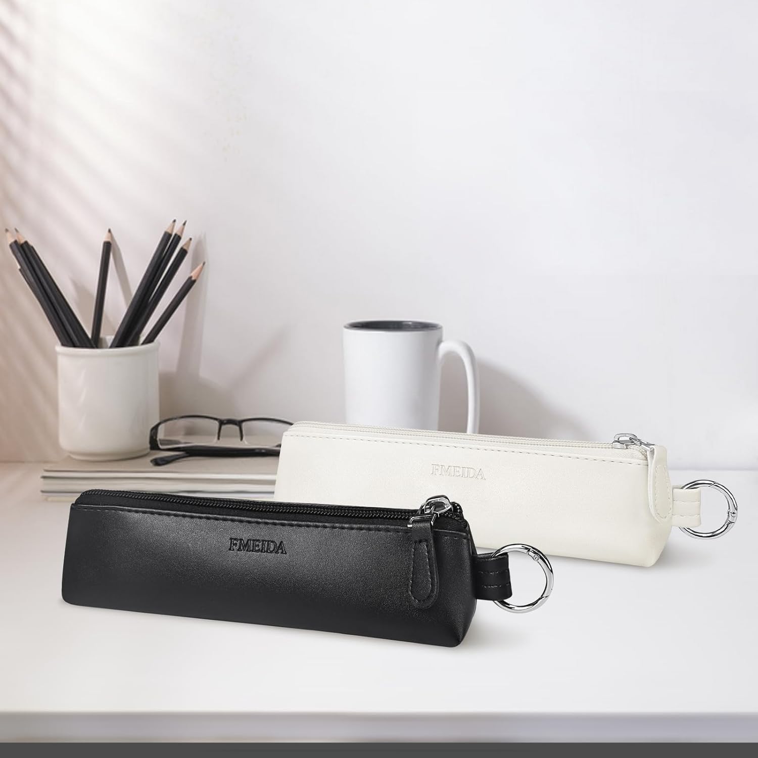fmeida-pencil-case-federmappe-schwarz-pu-leder-samt-klein image 5