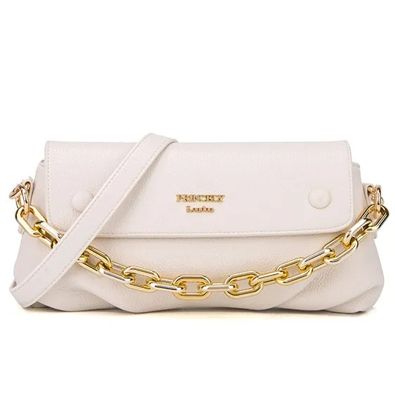princely-london-laura-schultertasche-offwhite-abendtasche-kette image 1