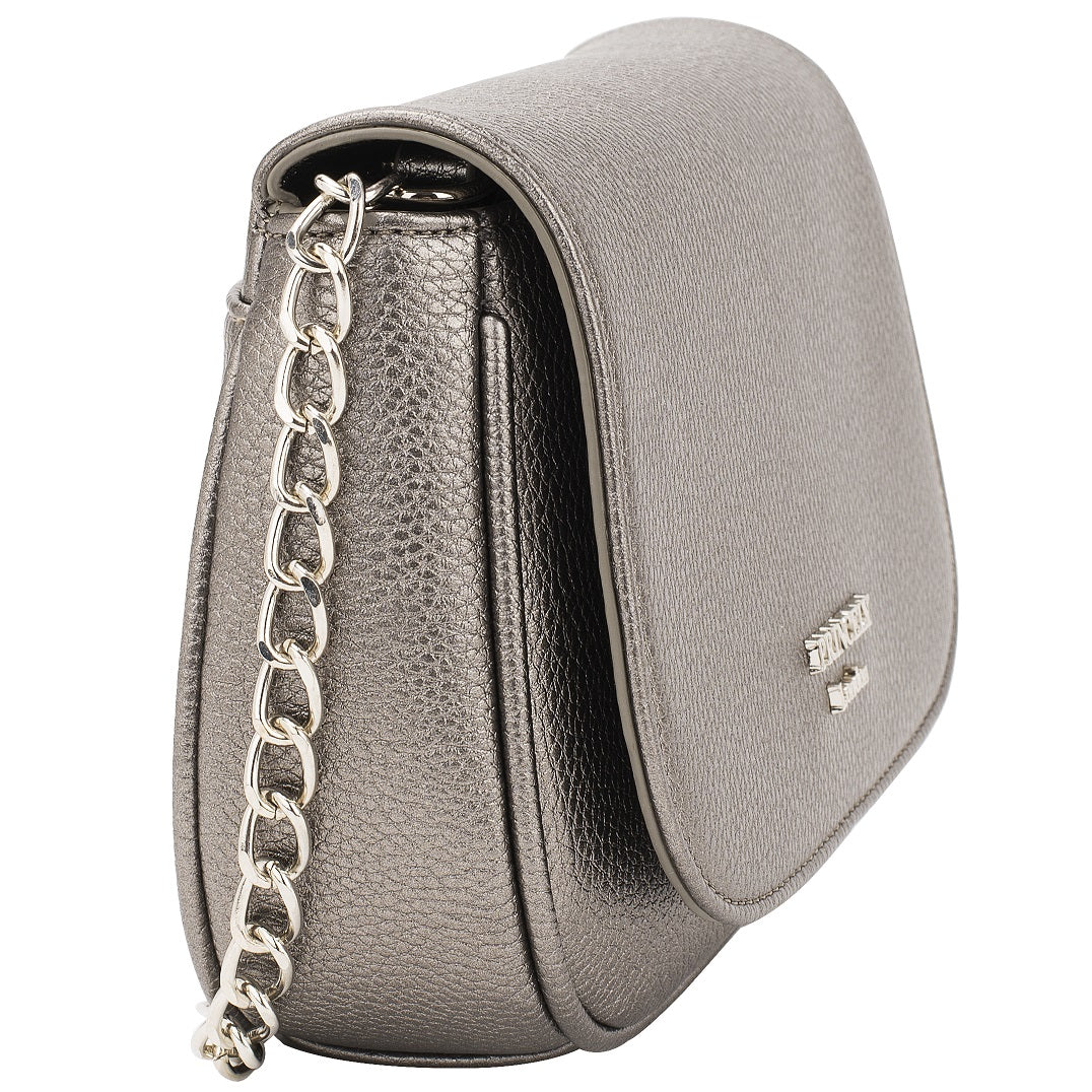 princely-london-betty-satteltasche-dunkelsilber-mit-kette image 3