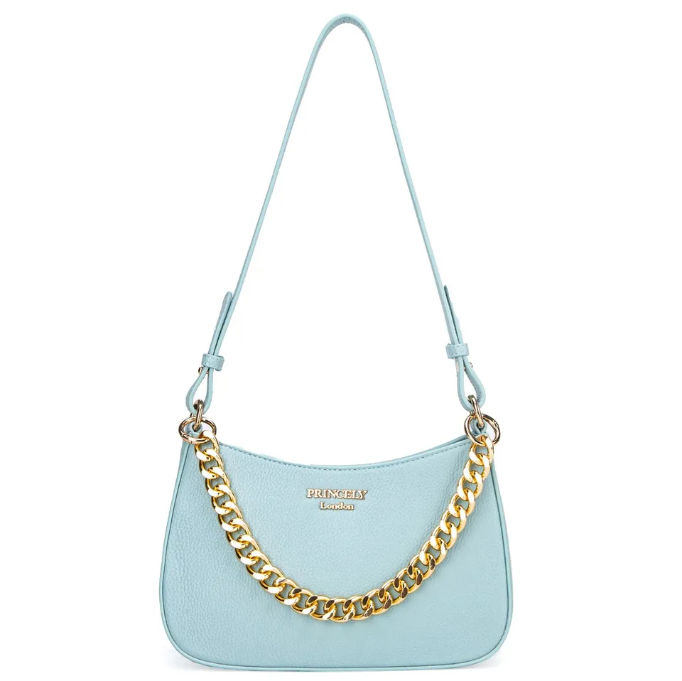 princely-london-jackie-alice-schultertasche-aqua-kunstleder image 1