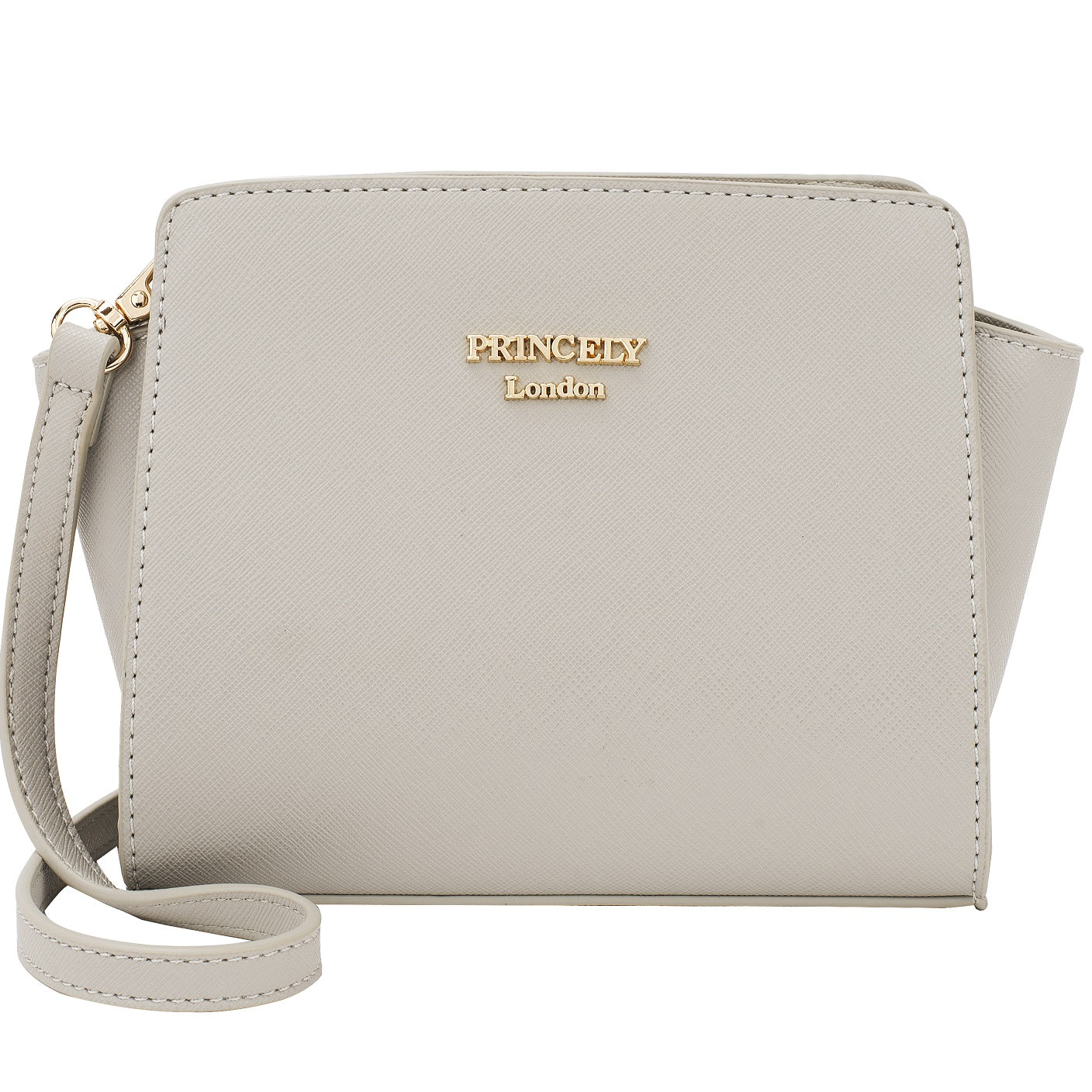 princely-london-katy-small-schultertasche-kreidegrau-mini image 1