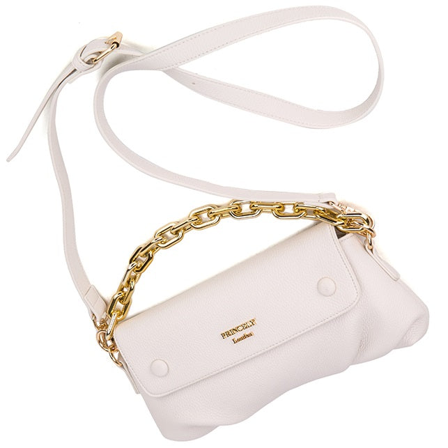 princely-london-laura-schultertasche-offwhite-abendtasche-kette image 5
