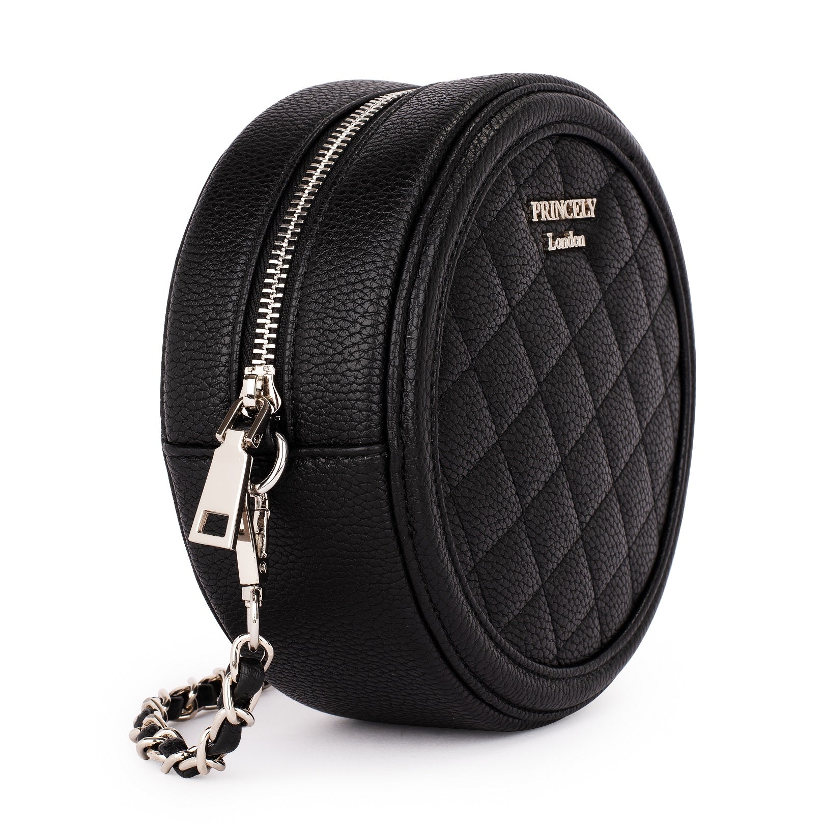 princely-london-polly-schultertasche-schwarz-mini-18cm image 3