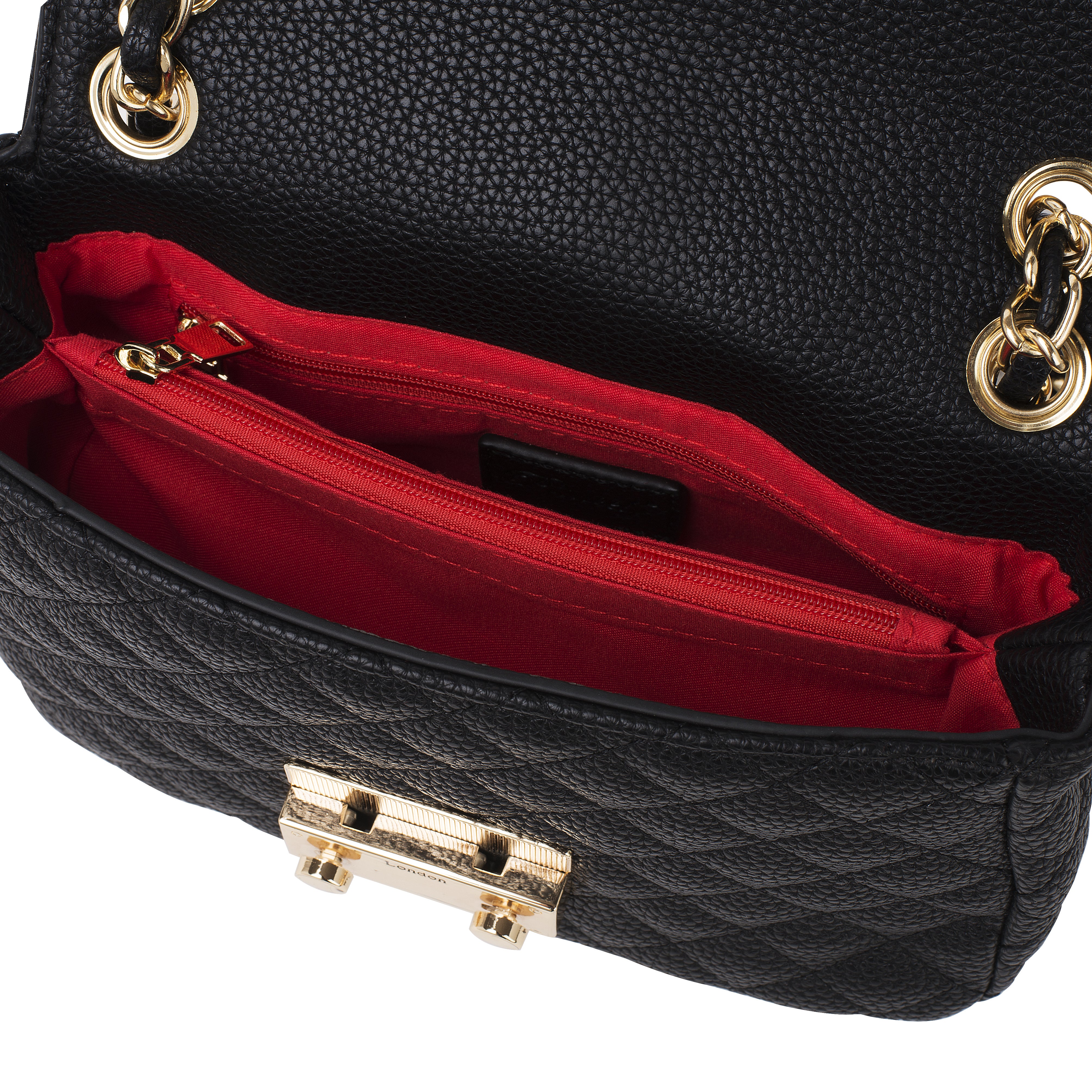 princely-london-jacky-schultertasche-schwarz-kleine-abendtasche image 5