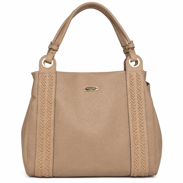 princely-london-lilly-beuteltasche-cappuccino-reissverschluss image 1