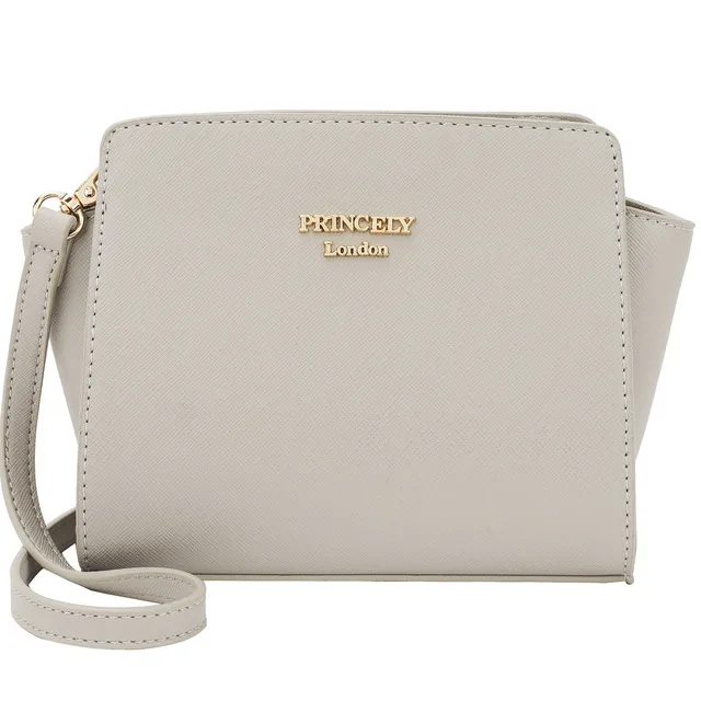 princely-london-katy-small-schultertasche-kreidegrau-mini image 1