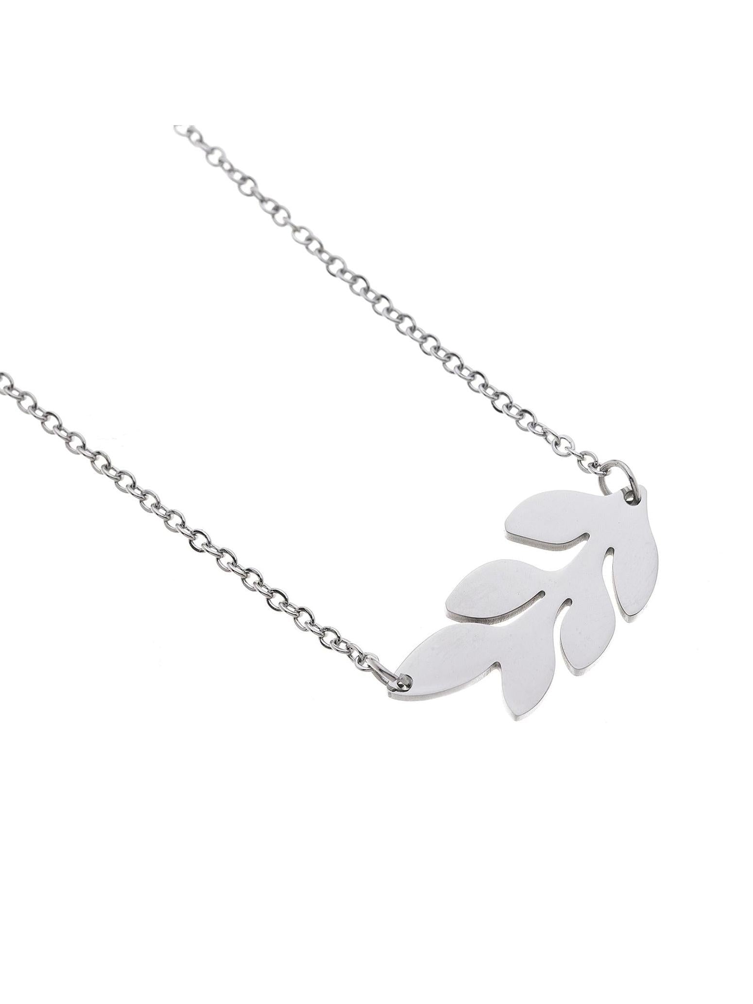 princely-london-leaf-armband-silber-edelstahl-verstellbar image 2