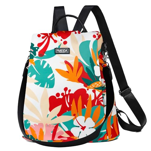 fmeida-backpack-rucksack-damen-schwarz-wasserdicht-nylon image 8