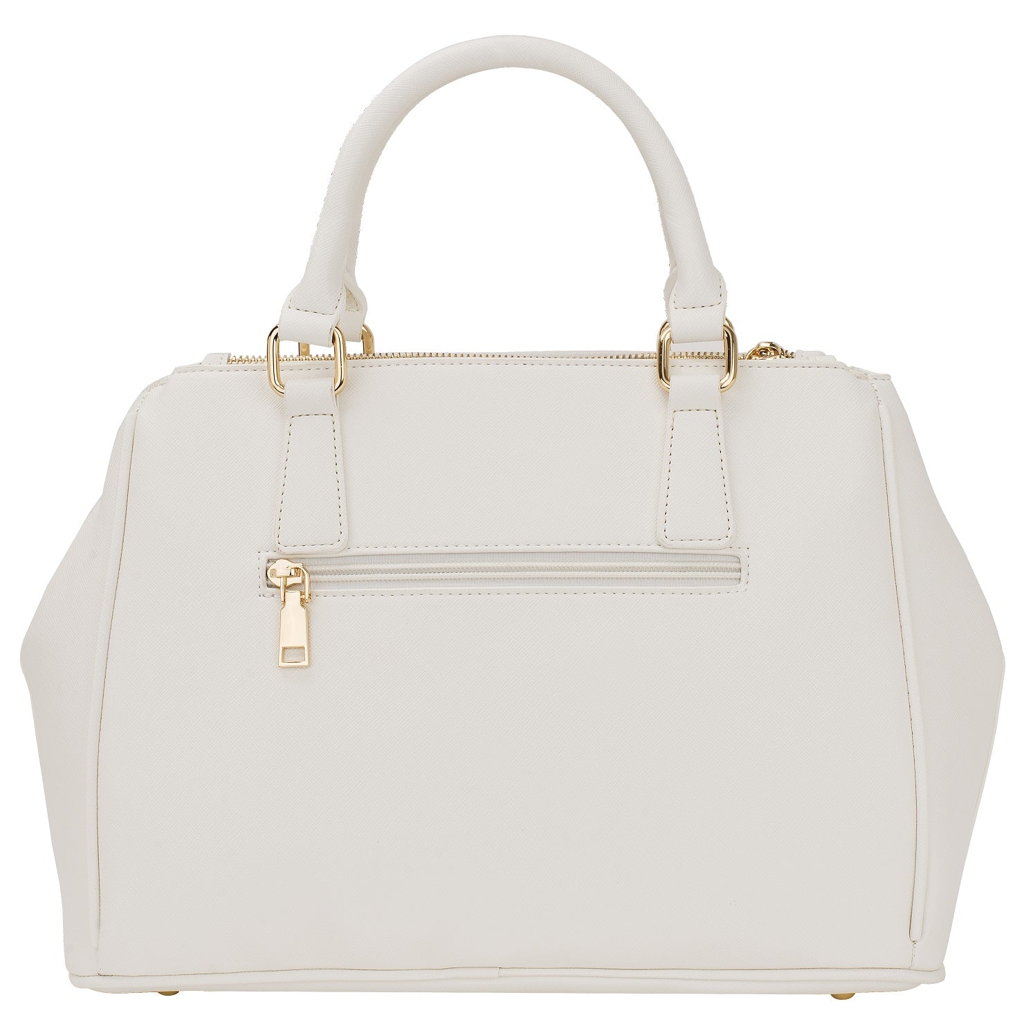 princely-london-viktoria-handtasche-schneewei-kunstleder image 2