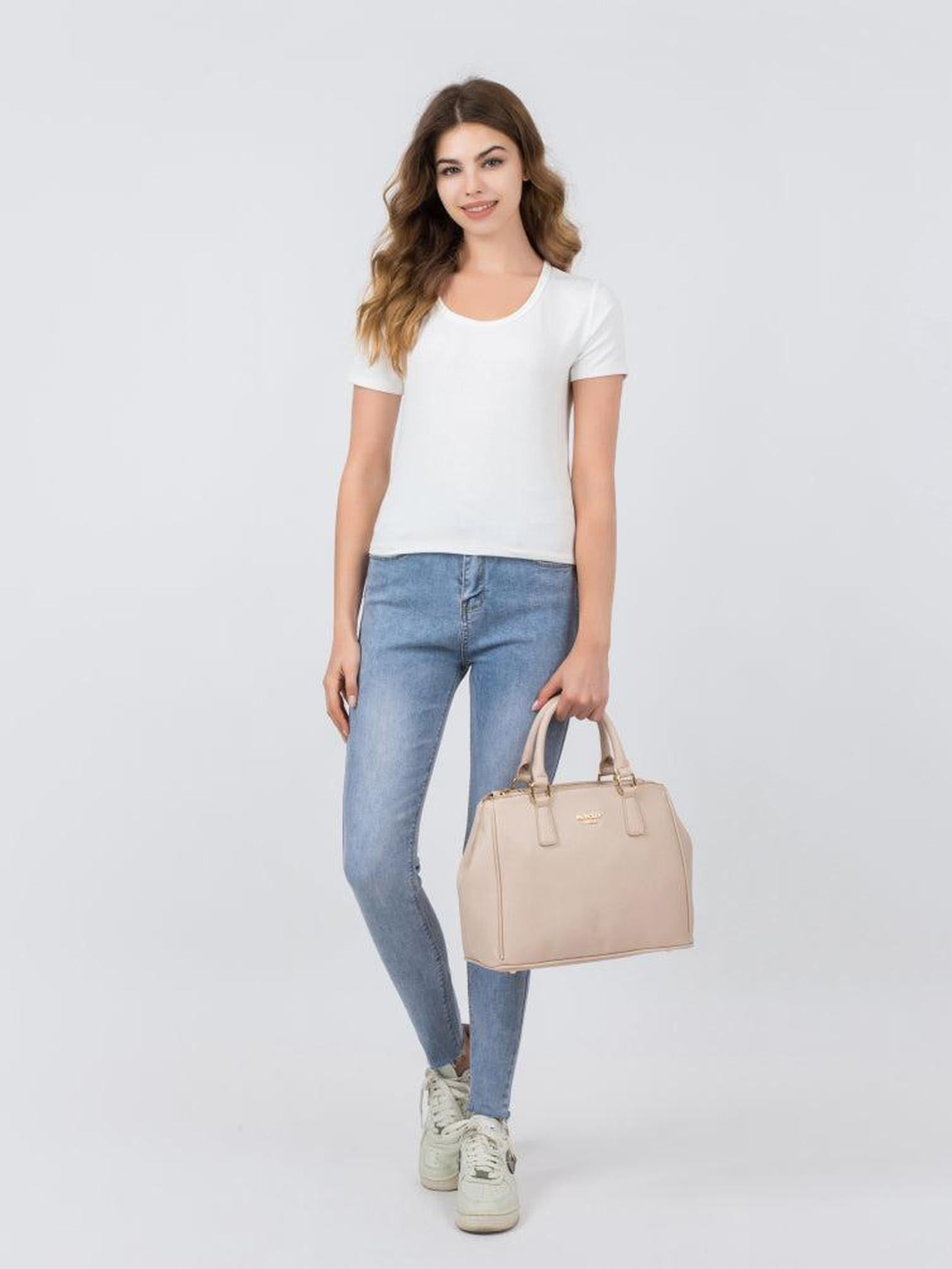 princely-london-viktoria-handtasche-nude-kunstleder-mit-f-chern image 6