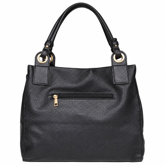 princely-london-lilly-bucket-bag-schwarz-weich-vegan image 3