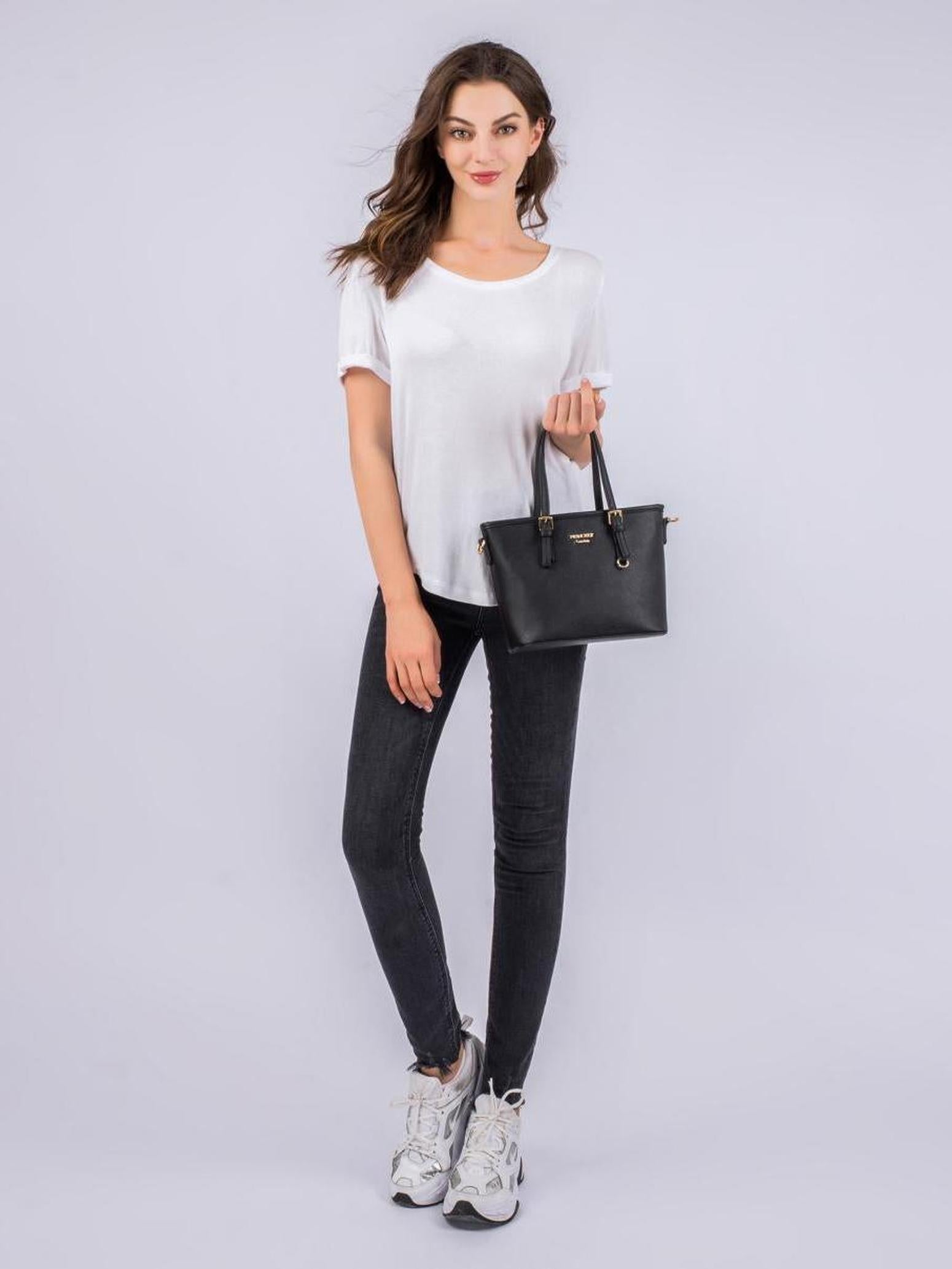 princely-london-beverly-small-shopper-schwarz-vegan image 6