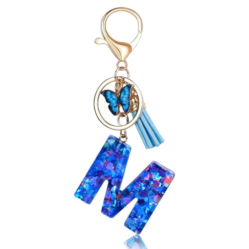 fmeida-keychain-schl-sselanh-nger-buchstabe-b-blau-harz image 8