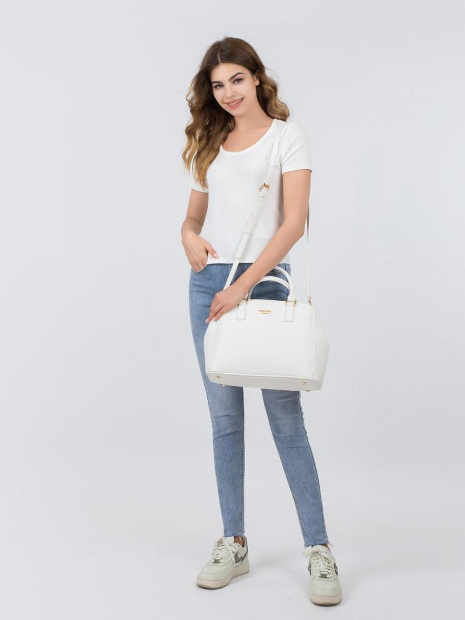 princely-london-viktoria-handtasche-schneewei-kunstleder image 6