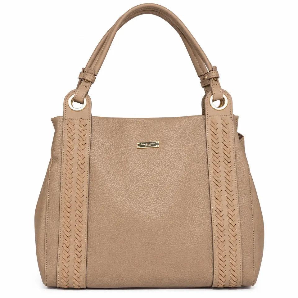 princely-london-lilly-hobo-cappuccino-weiche-bucket-bag image 1