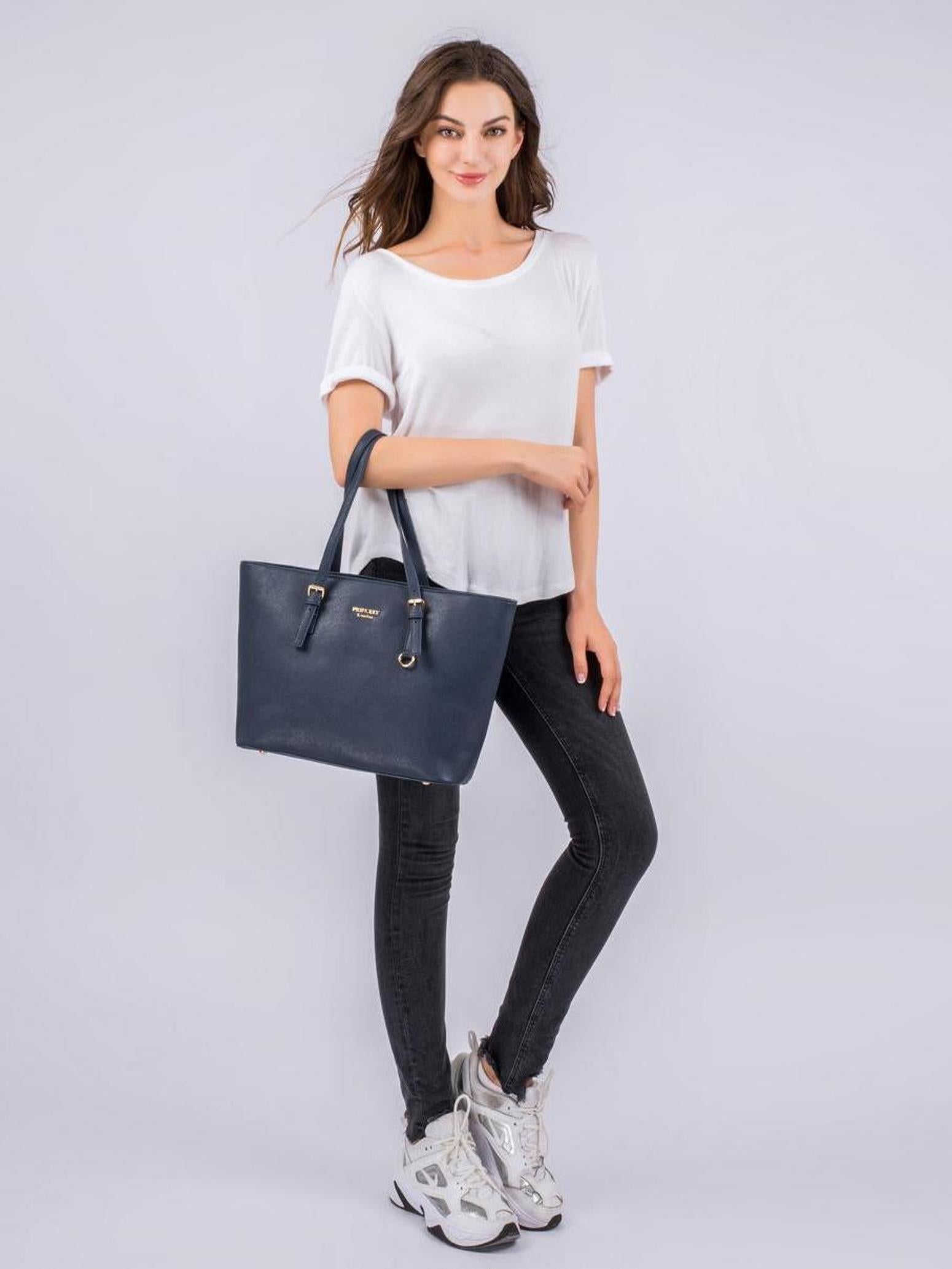 princely-london-beverly-medium-shopper-marineblau-m image 7