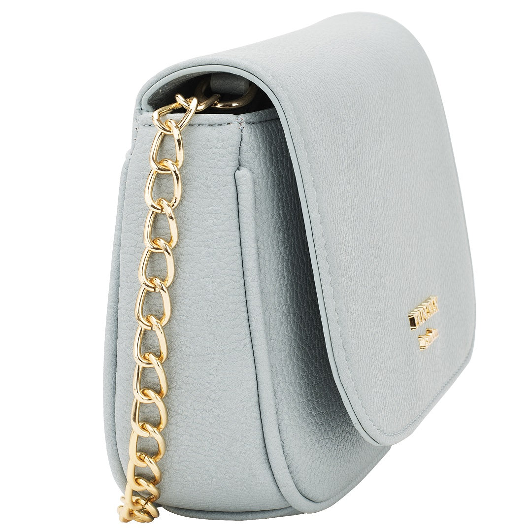 princely-london-betty-satteltasche-jeansblau-kette-pu image 3