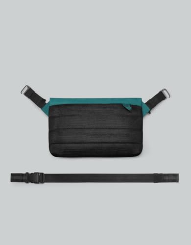 gaston-luga-lightweight-bauchtasche-petrol-recyceltes-nylon-reflektierende-detai image 8