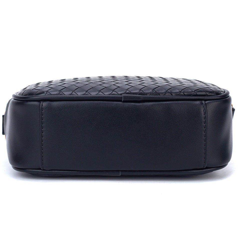 princely-london-maya-schultertasche-schwarz-flechtoptik image 4
