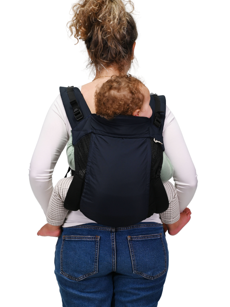 meromero-onsen-babytrage-silver-pine-black-ultraleicht-290-g image 4