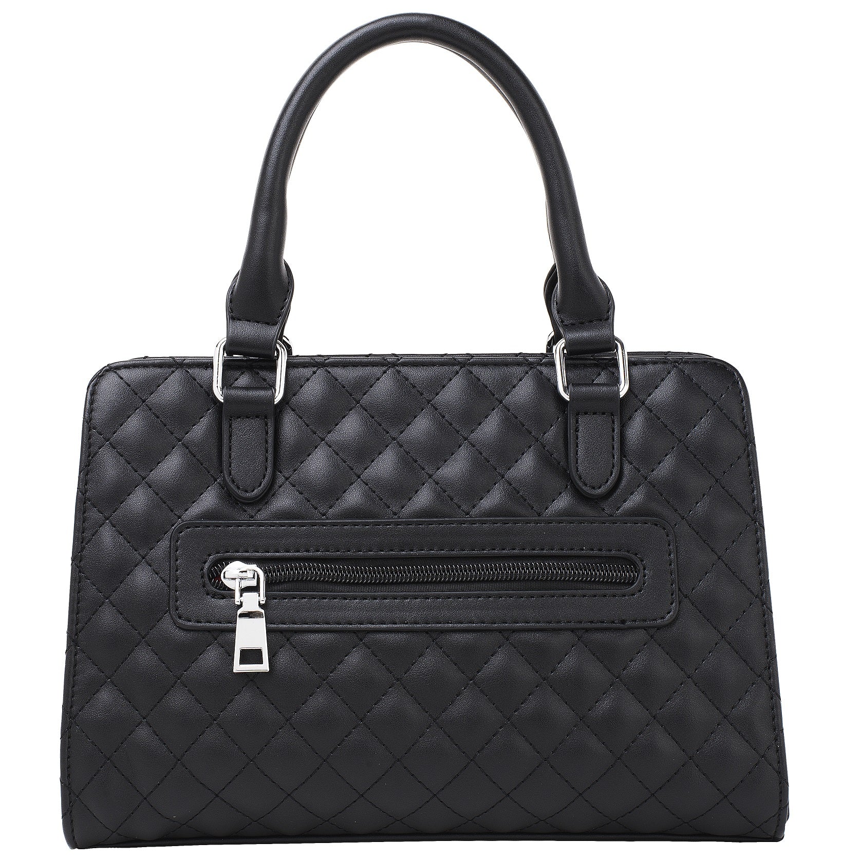 princely-london-clara-handtasche-schwarz-perlenkette image 2