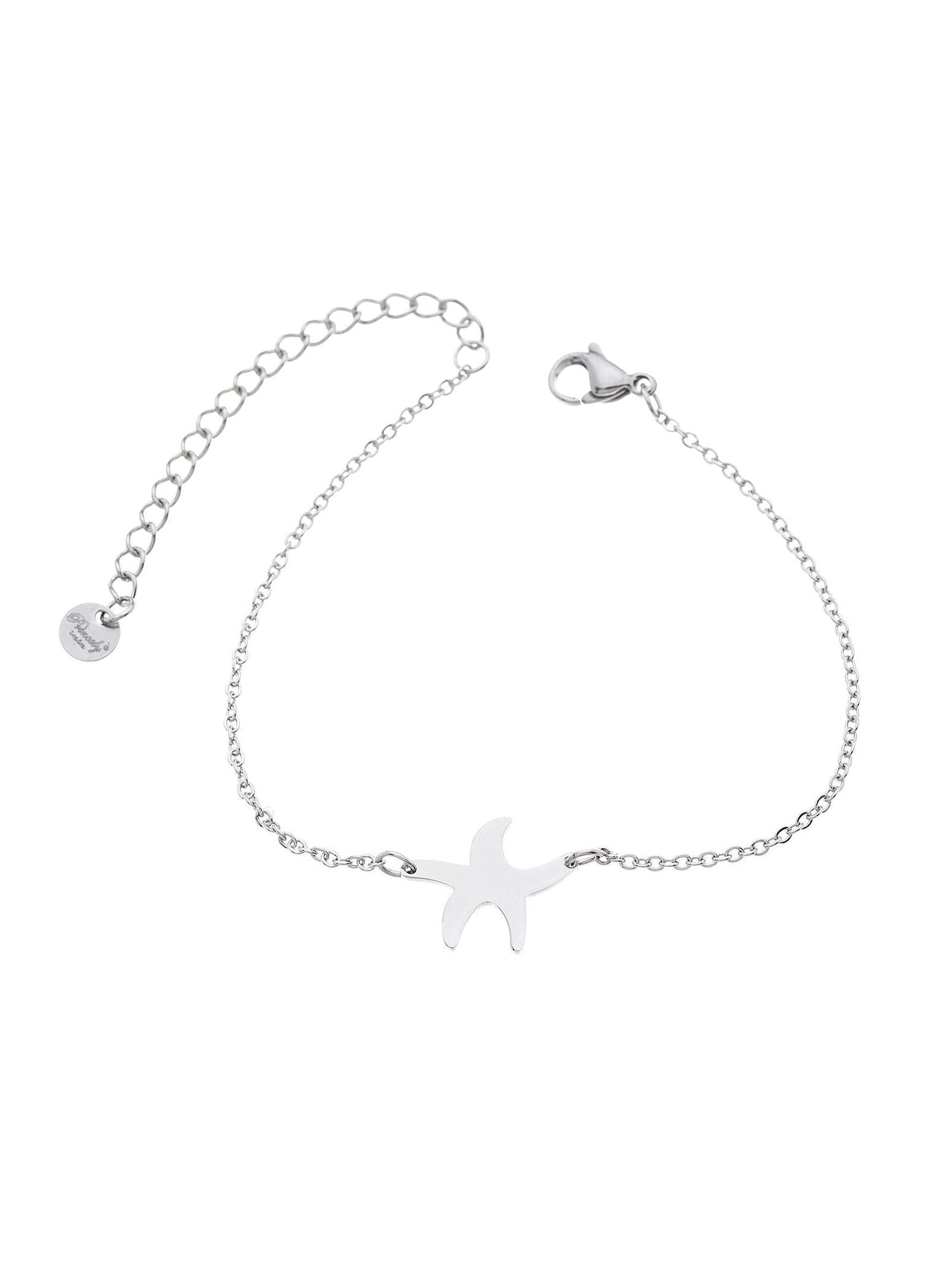 princely-london-starfish-armband-silber-edelstahl-verstellbar image 1
