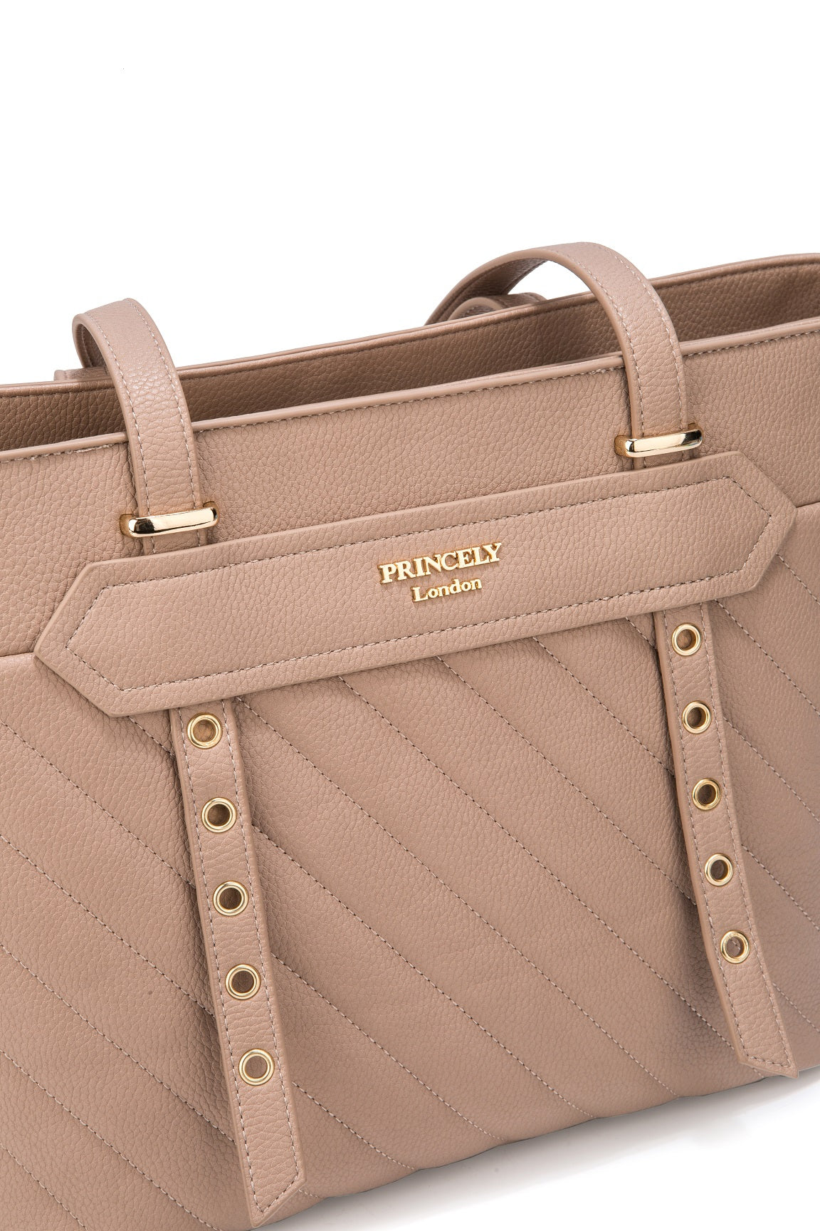 princely-london-naomi-shopper-cappuccino-handtasche-laptopfach image 2