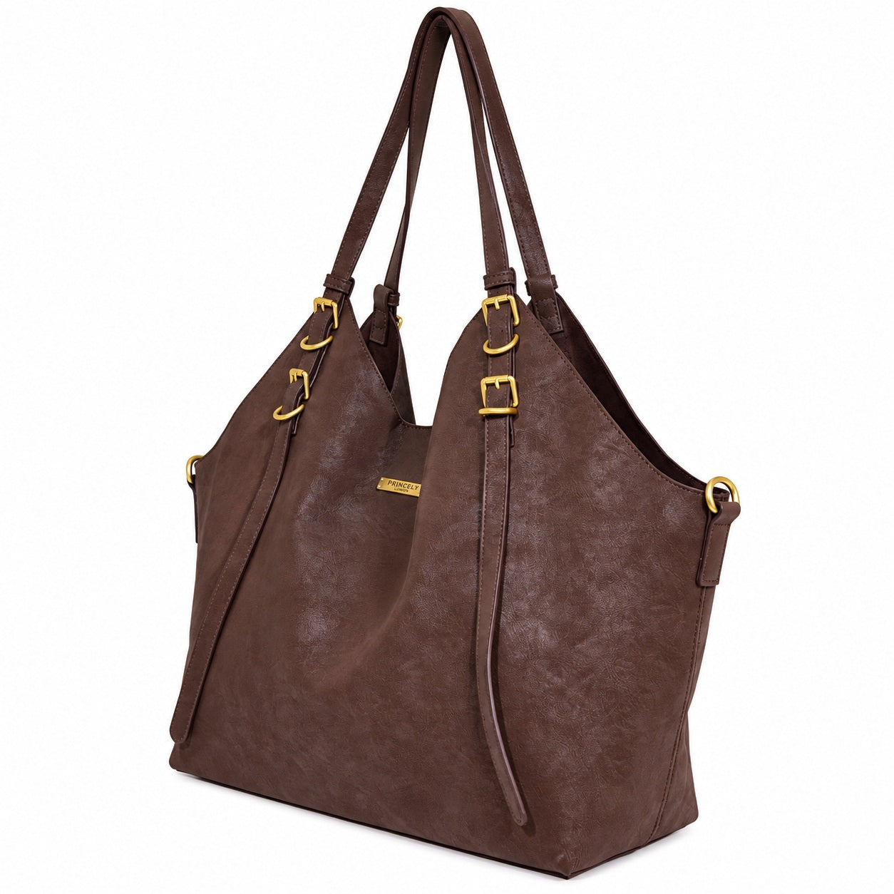 princely-london-marina-beuteltasche-coffee-2-in-1-nubuk image 3