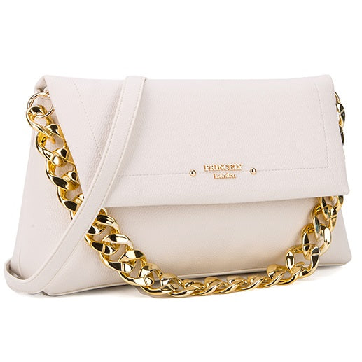 princely-london-peggy-schultertasche-offwhite-mit-kette image 2