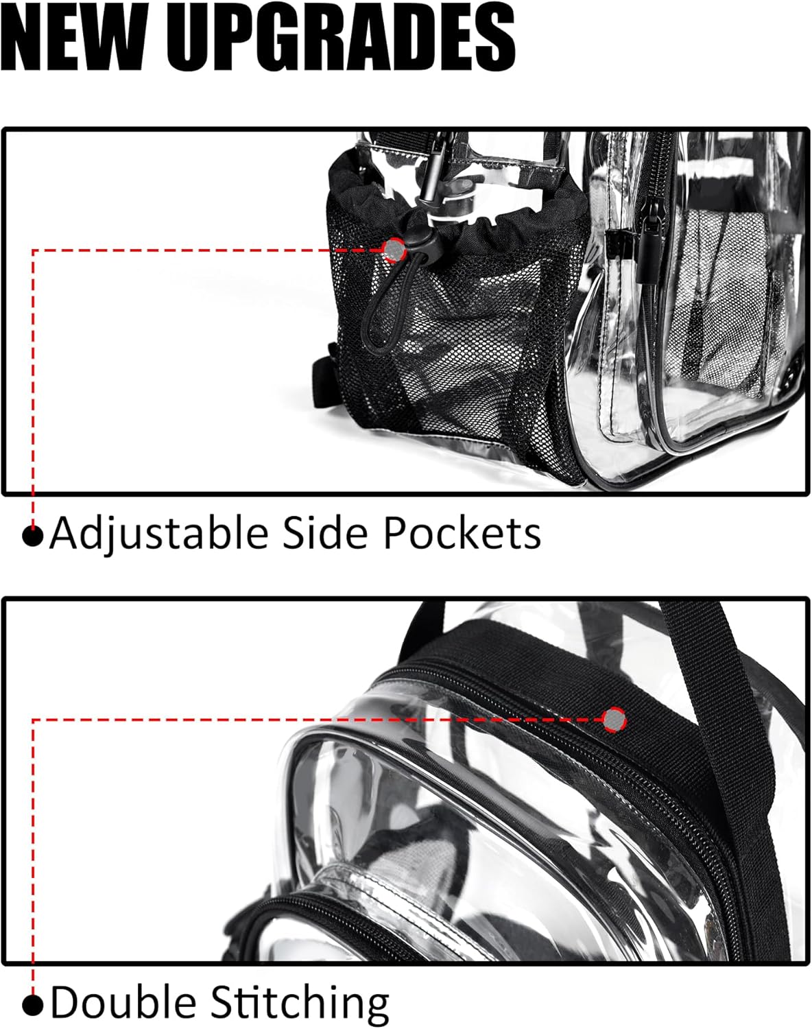 fmeida-backpack-rucksack-transparent-schwarz-10-l image 3