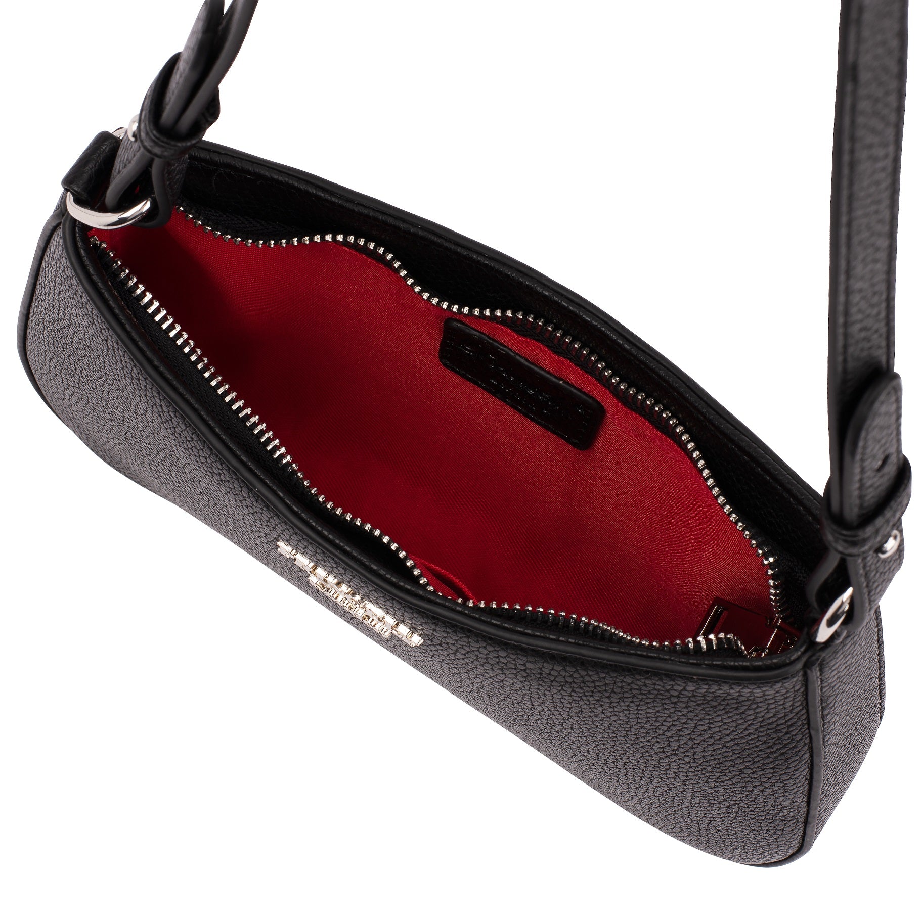princely-london-nelly-schultertasche-schwarz-mit-kette image 4