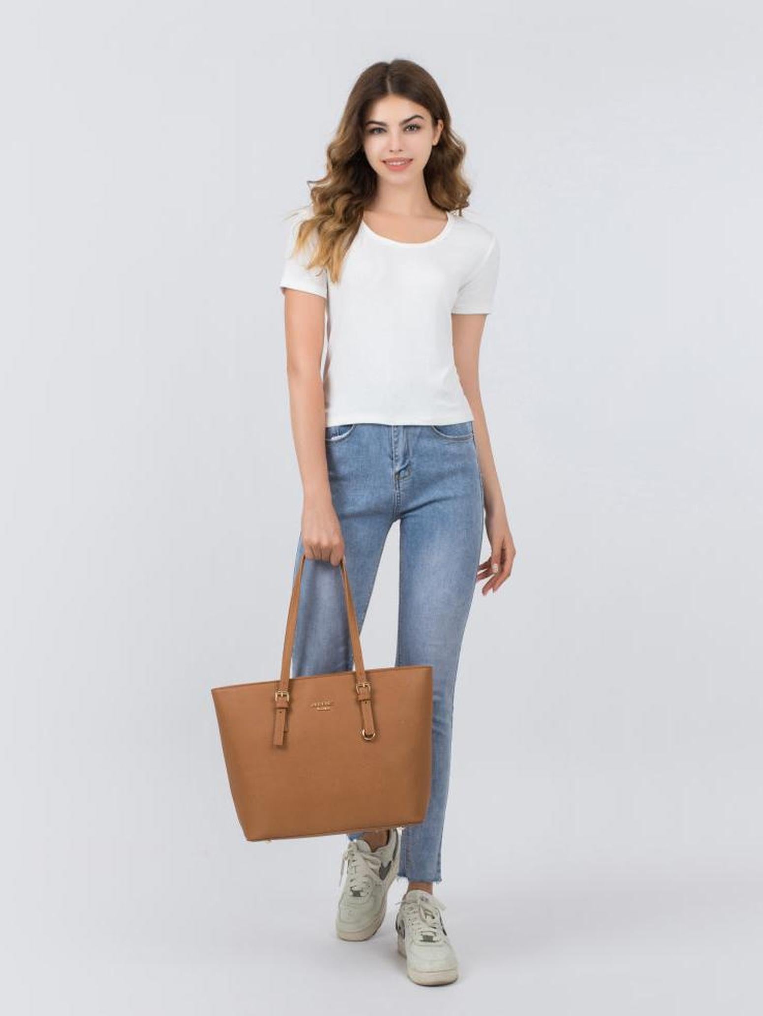 princely-london-beverly-medium-m-shopper-luggagebraun-laptop image 6