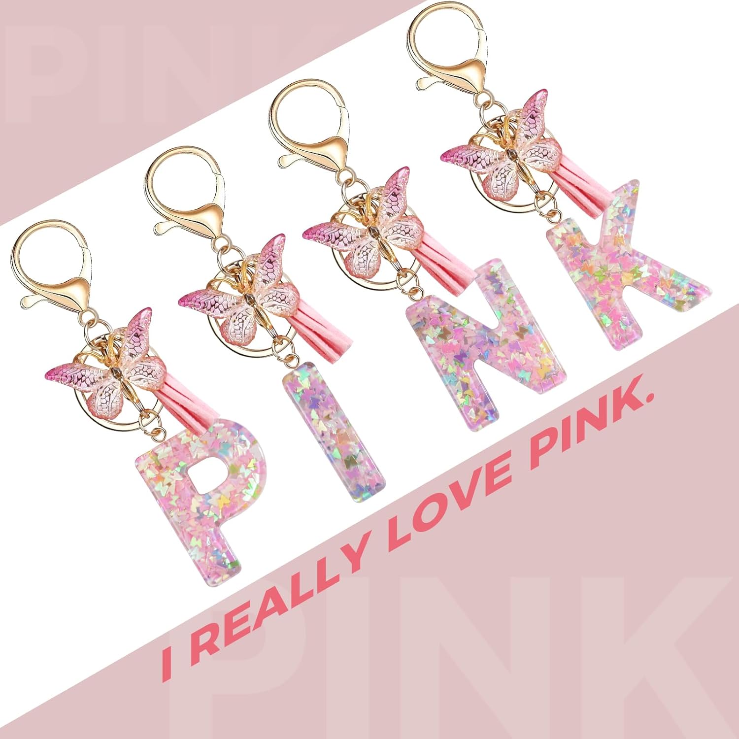 fmeida-keychain-schl-sselanh-nger-buchstabe-l-rosa image 5