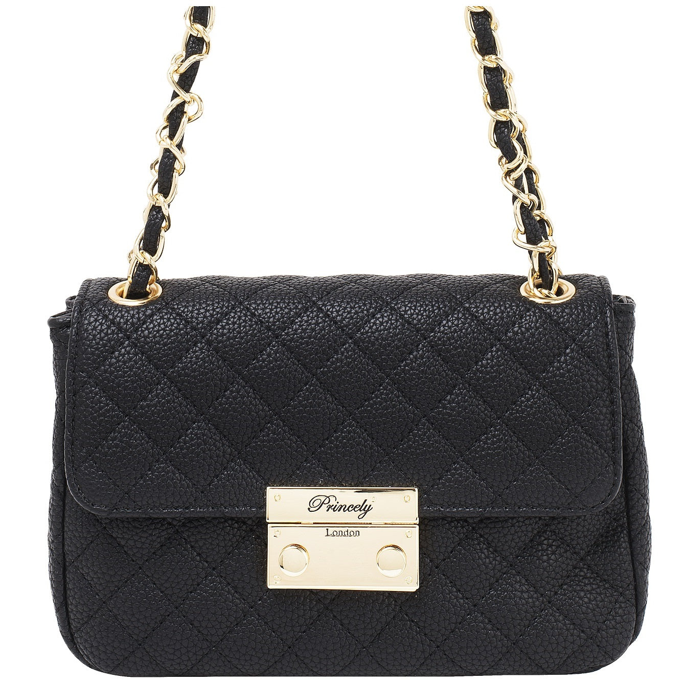 princely-london-jacky-schultertasche-schwarz-kleine-abendtasche image 4