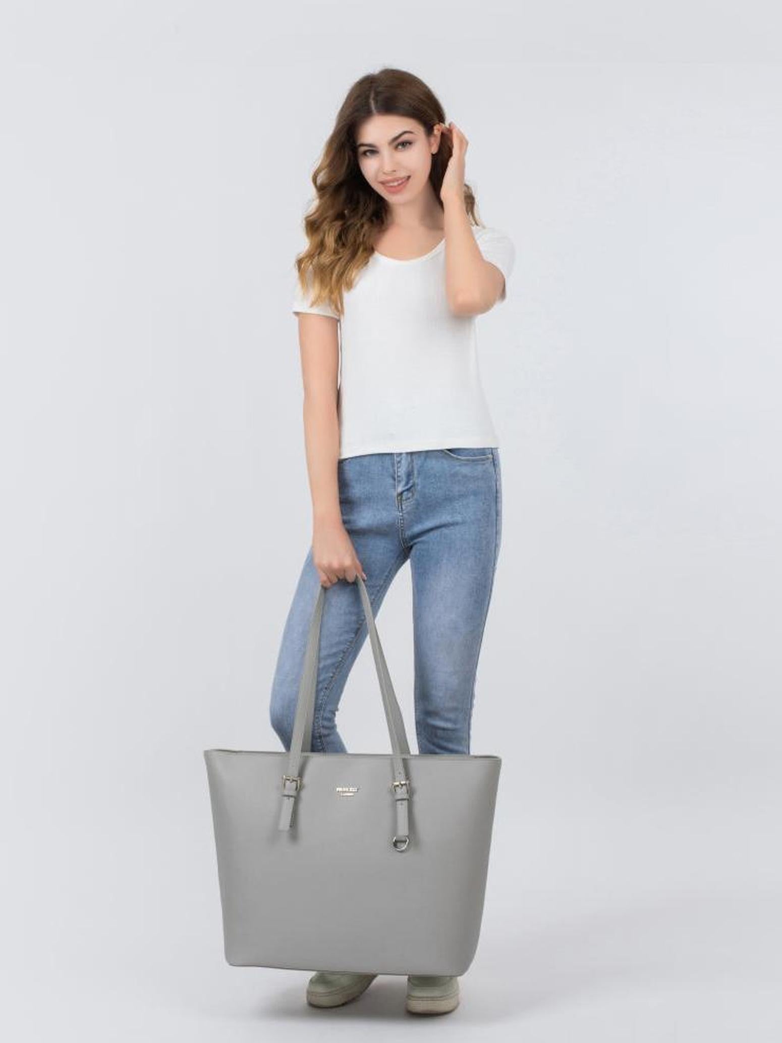 princely-london-beverly-shopper-xxl-kreidegrau-laptop image 6