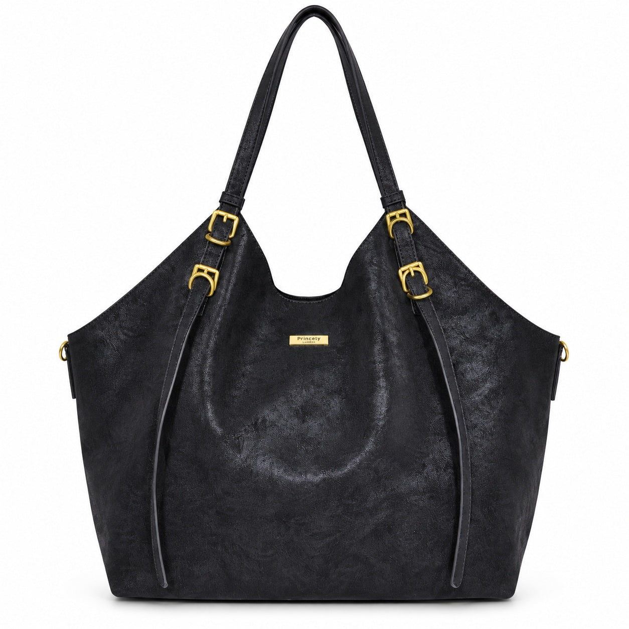 princely-london-marina-beuteltasche-schwarz-crossbody image 1