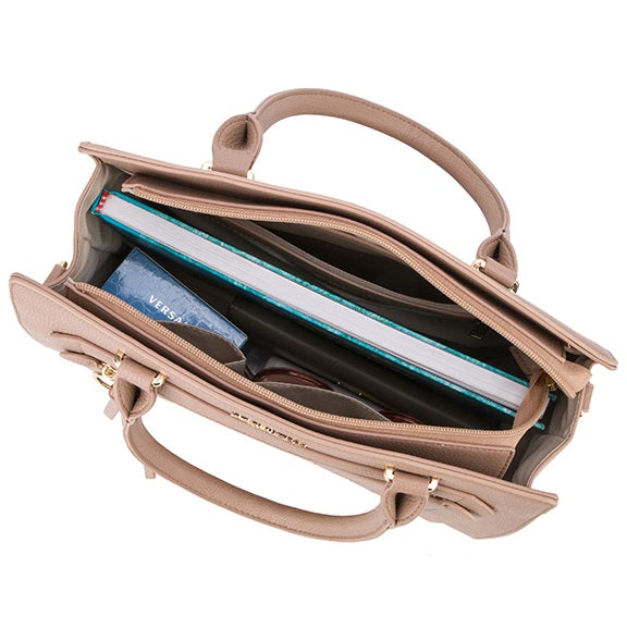 princely-london-antonia-handtasche-cappuccino-strukturiert image 6