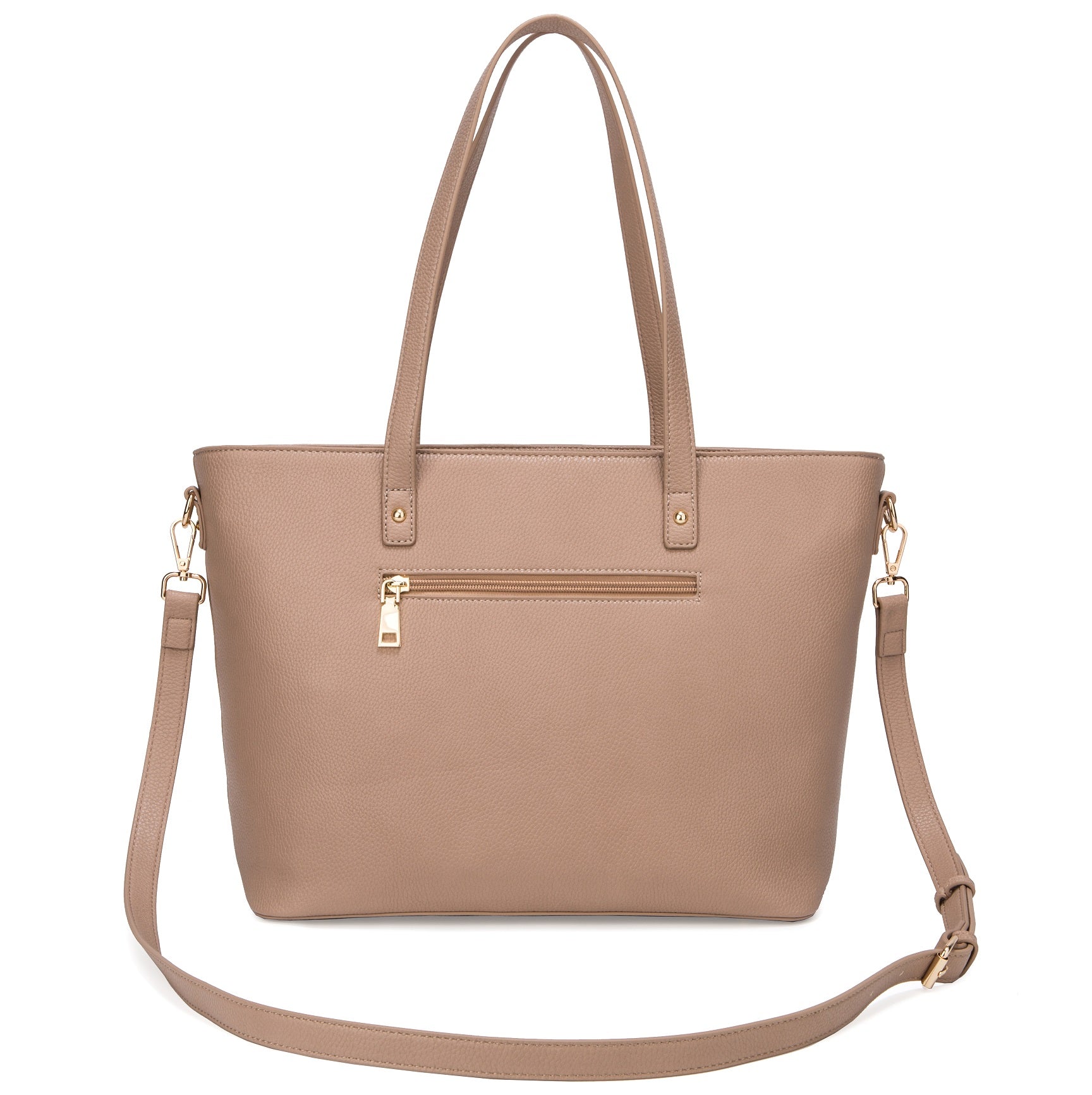 princely-london-naomi-shopper-cappuccino-handtasche-laptopfach image 4