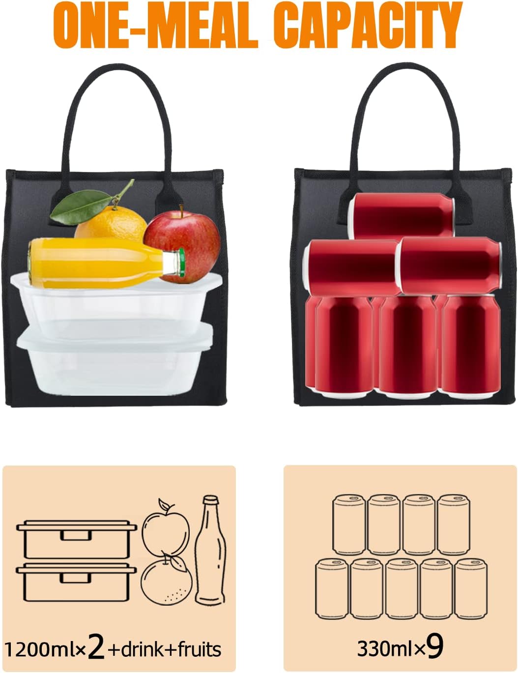 fmeida-lunch-bag-k-hltasche-schwarz-isoliert-6-75-l image 6