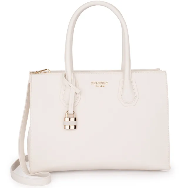 princely-london-julia-handtasche-offwhite-mit-rei-verschluss image 1