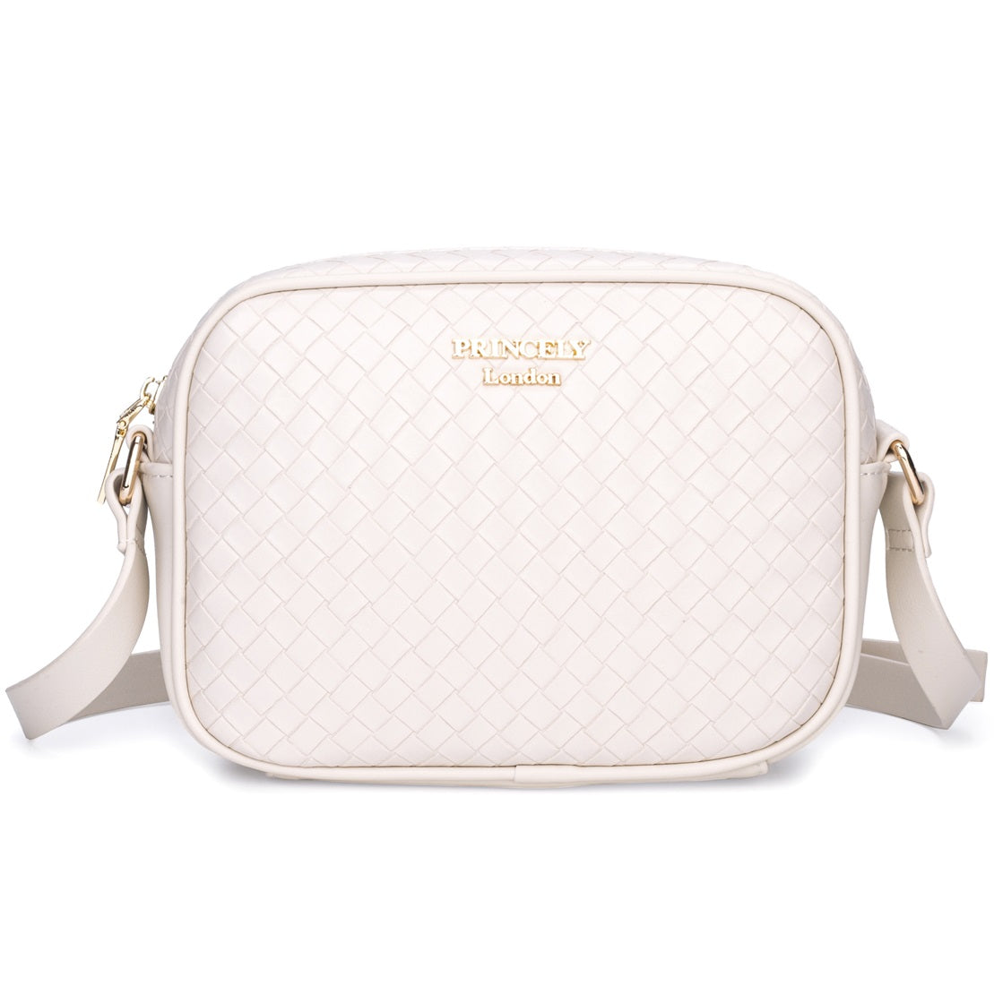 princely-london-maya-schultertasche-offwhite-flechtoptik image 1