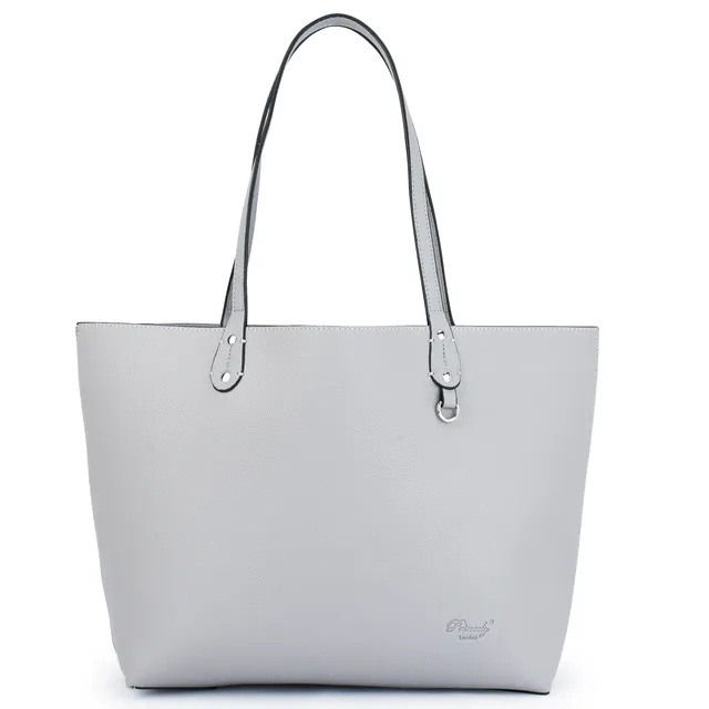 princely-london-lena-shopper-grau-mit-innentasche image 1