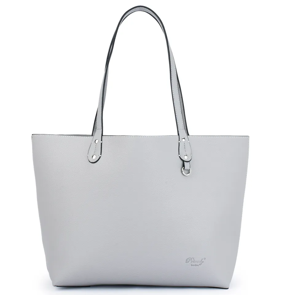 princely-london-lena-shopper-grau-mit-innentasche image 1
