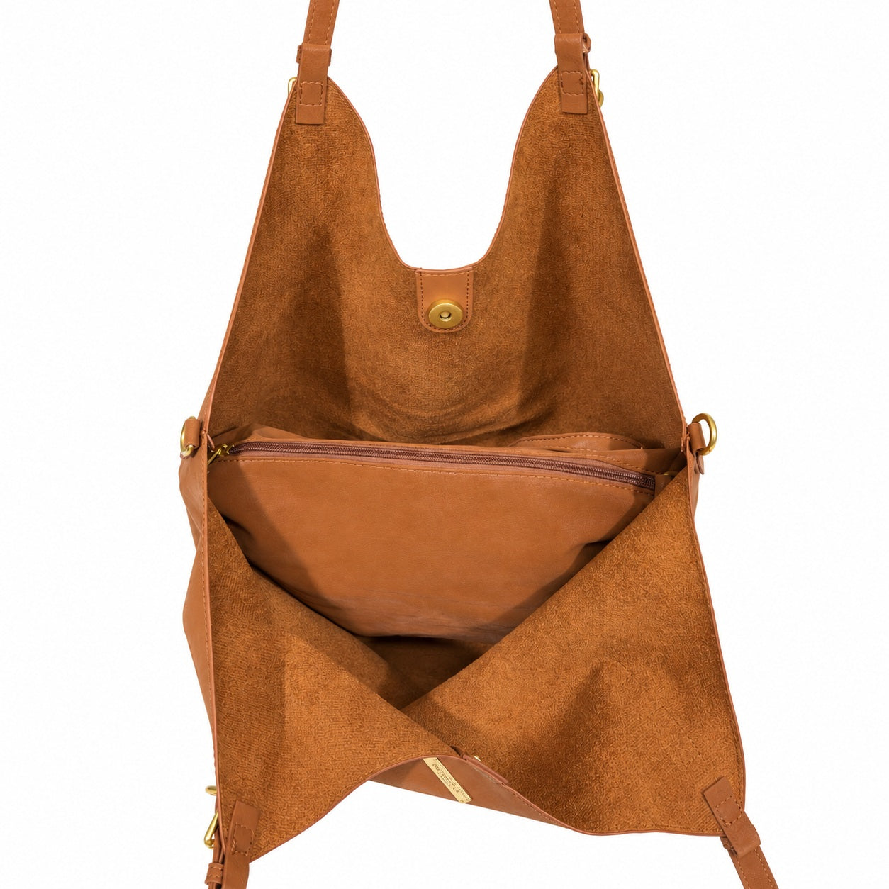 princely-london-marina-beuteltasche-cognac-crossbody-set image 6