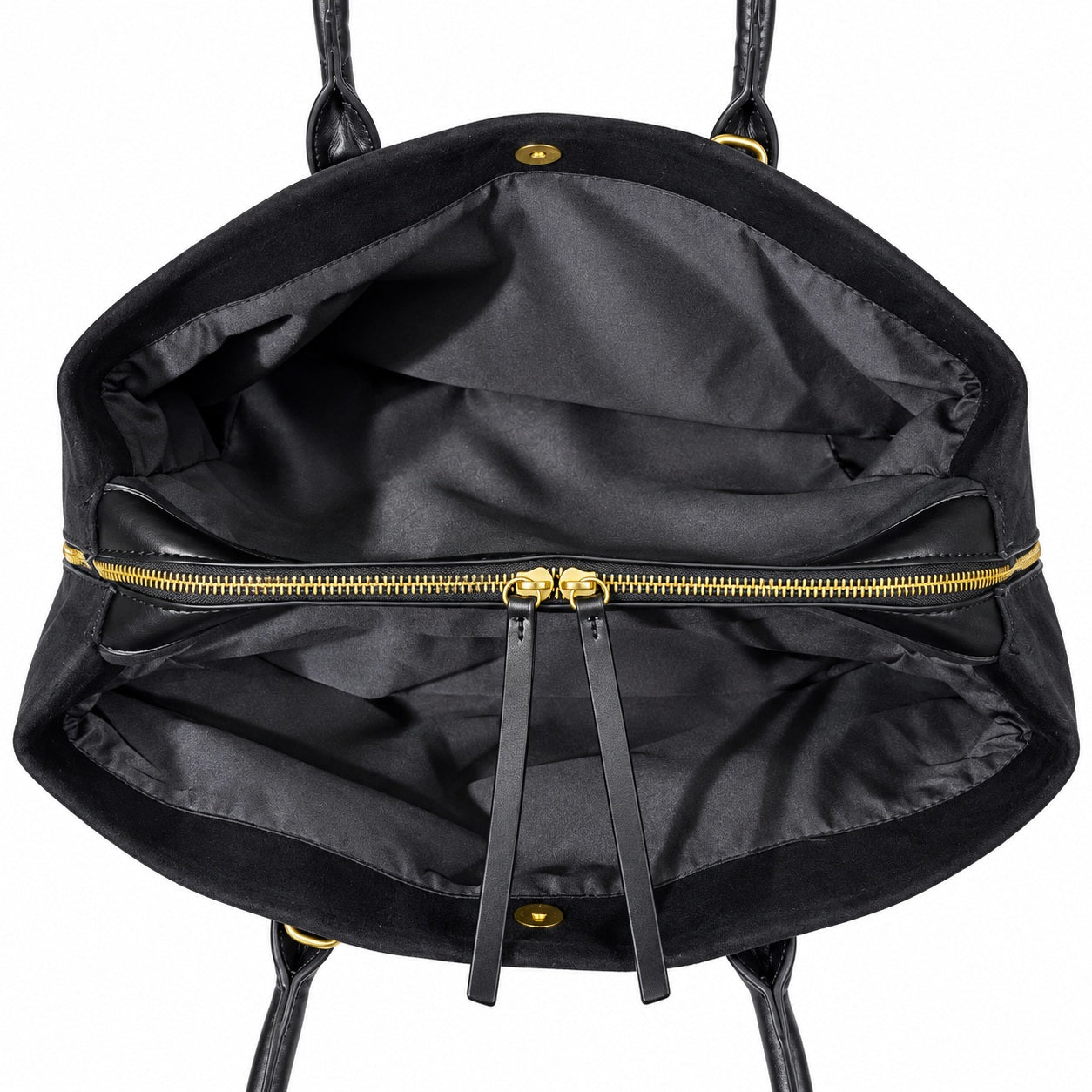 princely-london-grace-handtasche-schwarz-nubuk-3-f-cher image 4