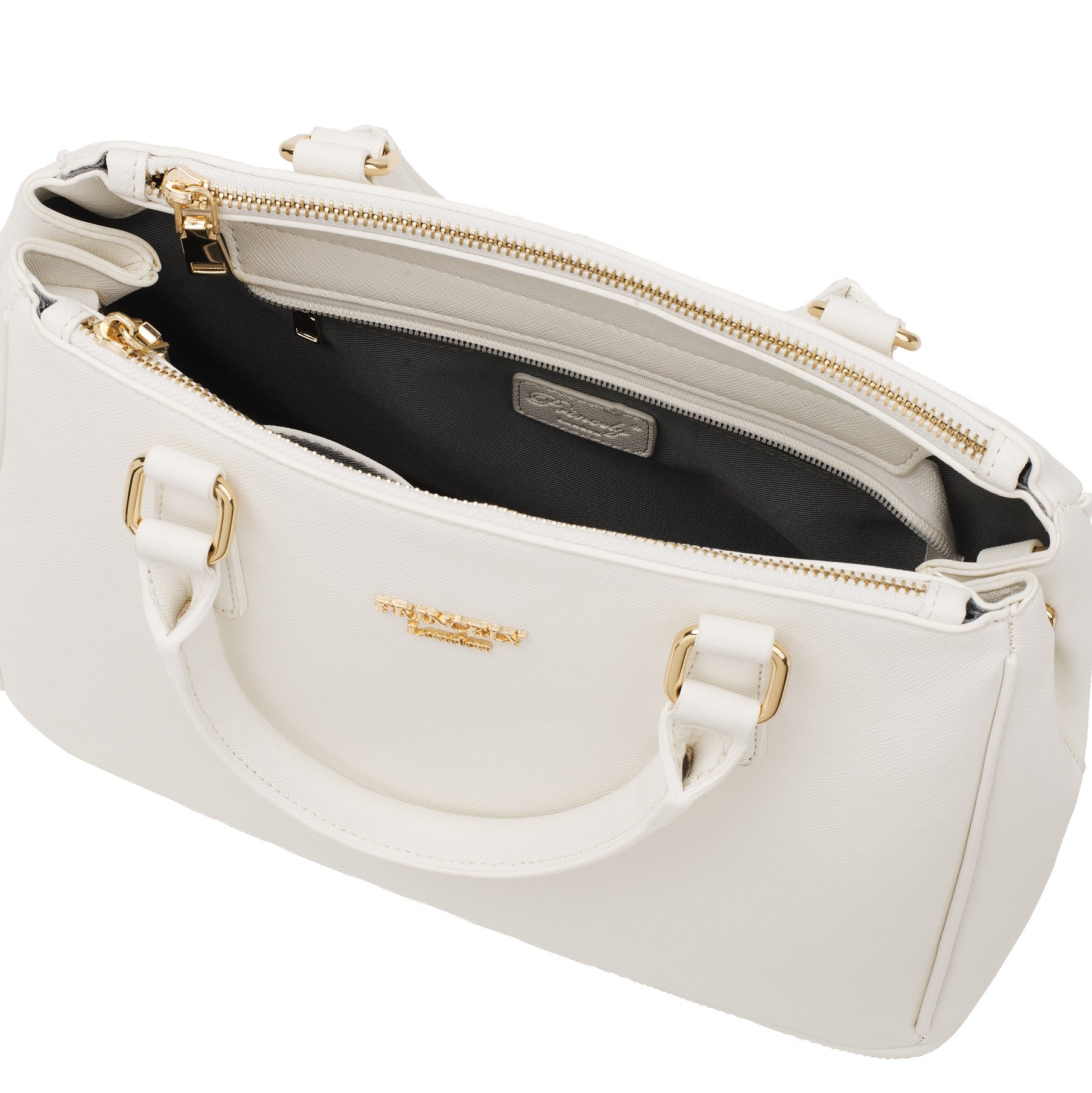 princely-london-viktoria-handtasche-schneewei-kunstleder image 4
