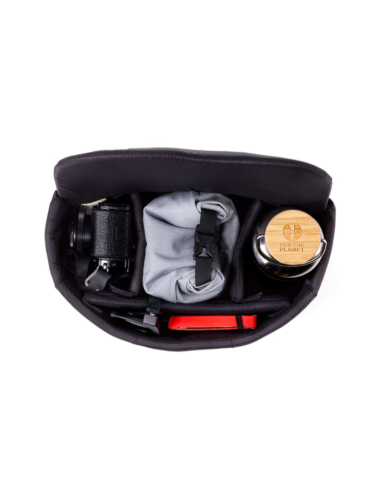 meromero-maxi-organizer-kamera-einsatz-black-28x15x18-cm image 4